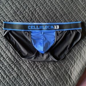 CellBlock 13 Tailback Mesh Hi-Cut Brief